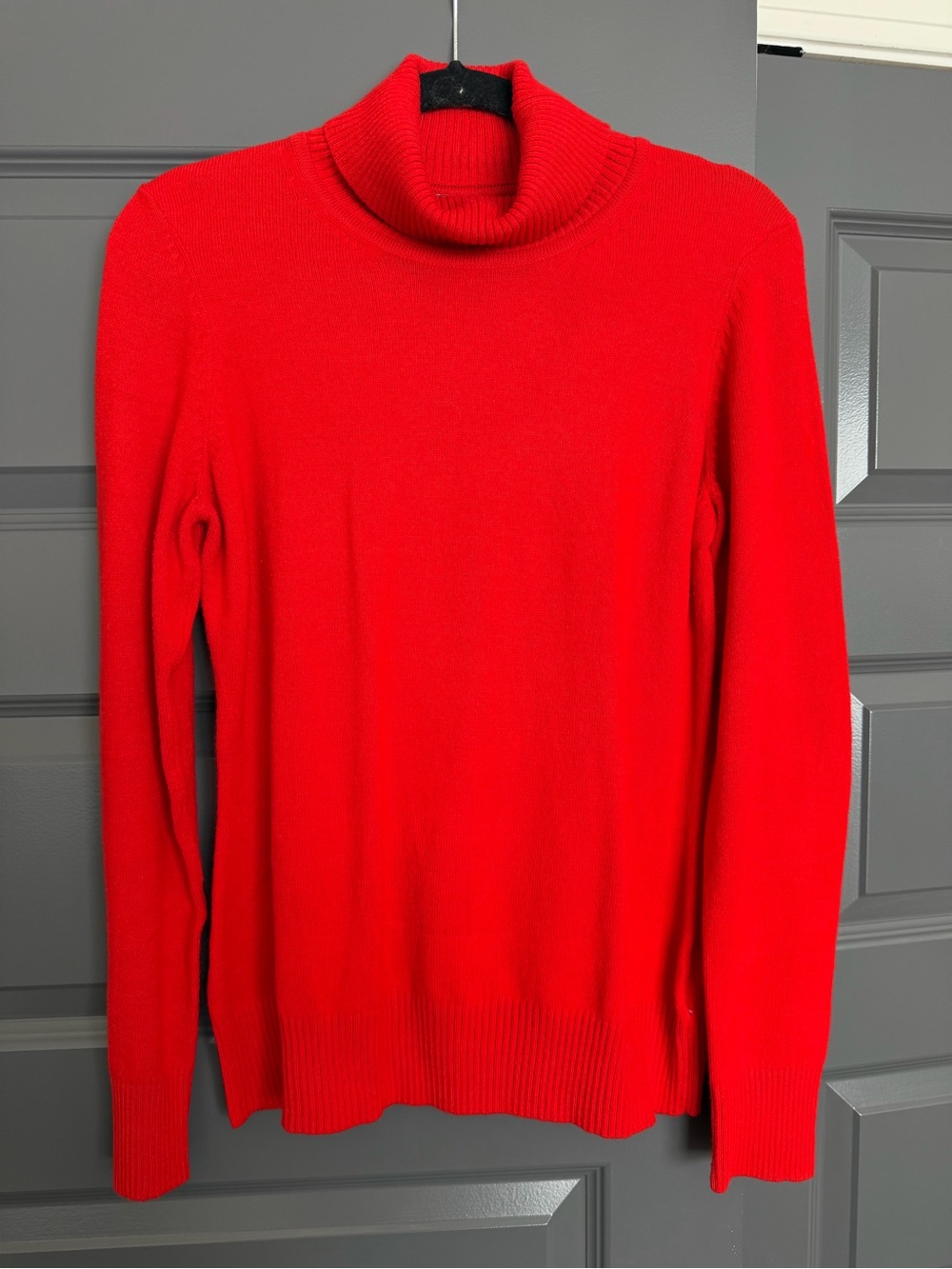 French Connection Women’s Red Turtleneck Sweater
